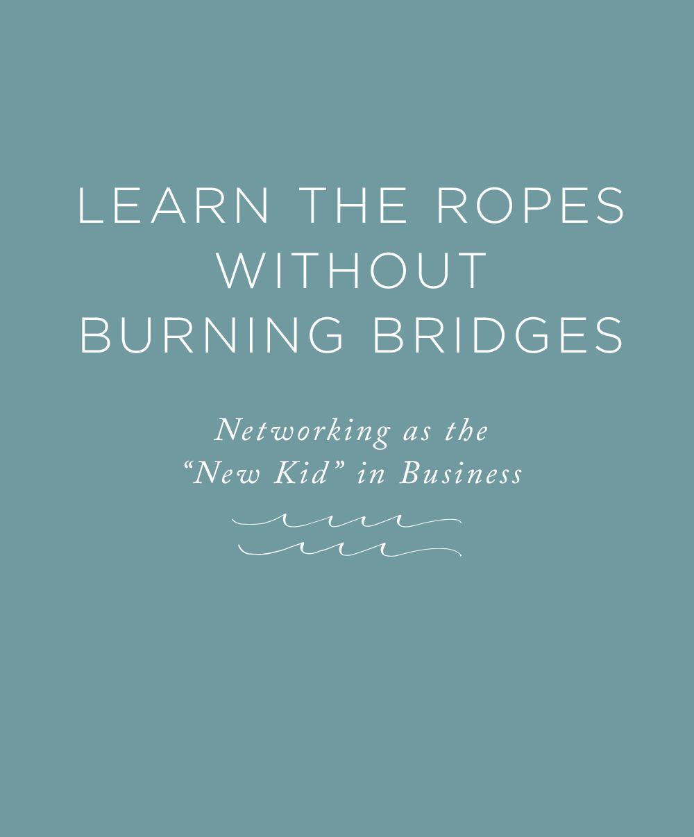 How to learn the ropes without burning bridges! | Rising Tide Society