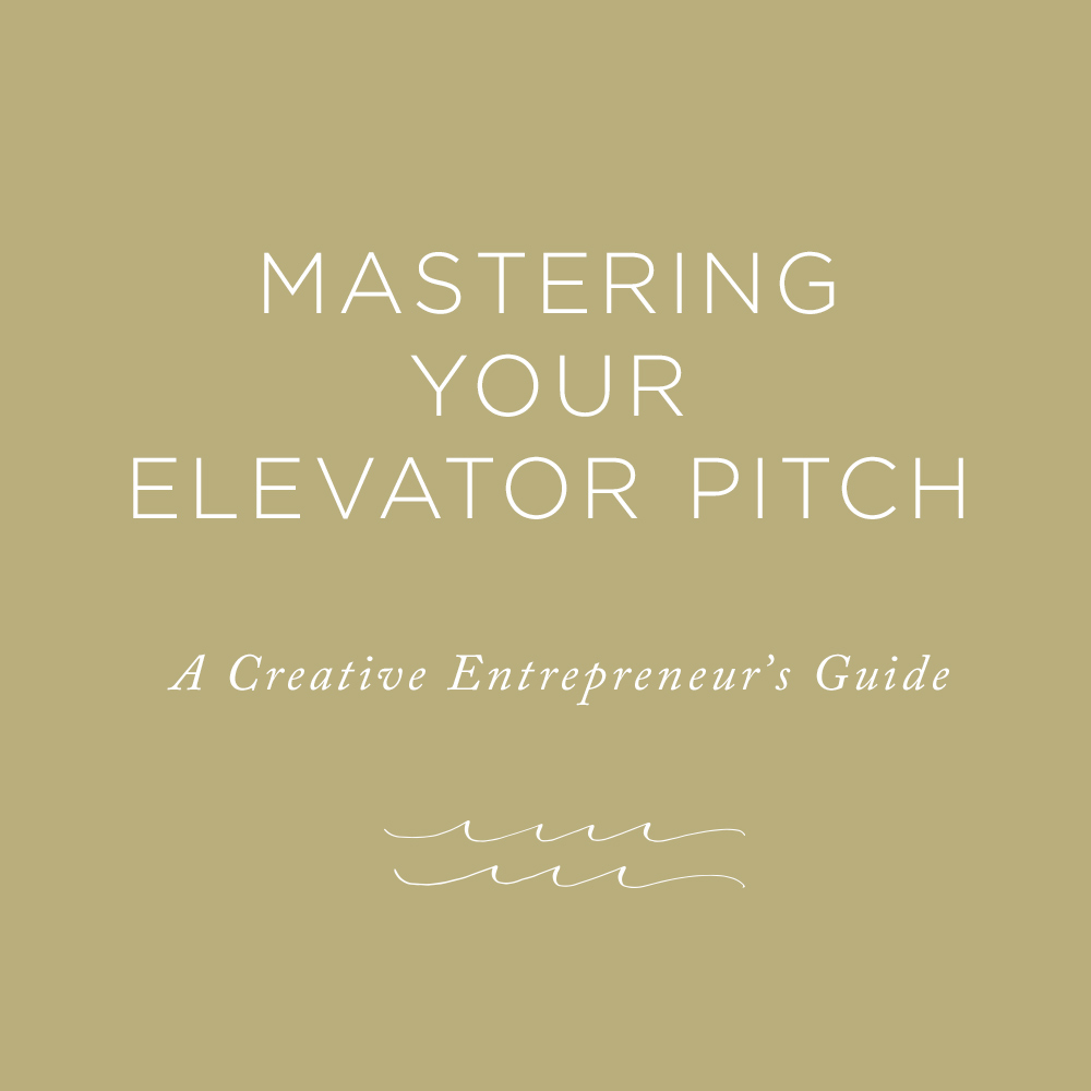 Mastering Your Elevator Pitch