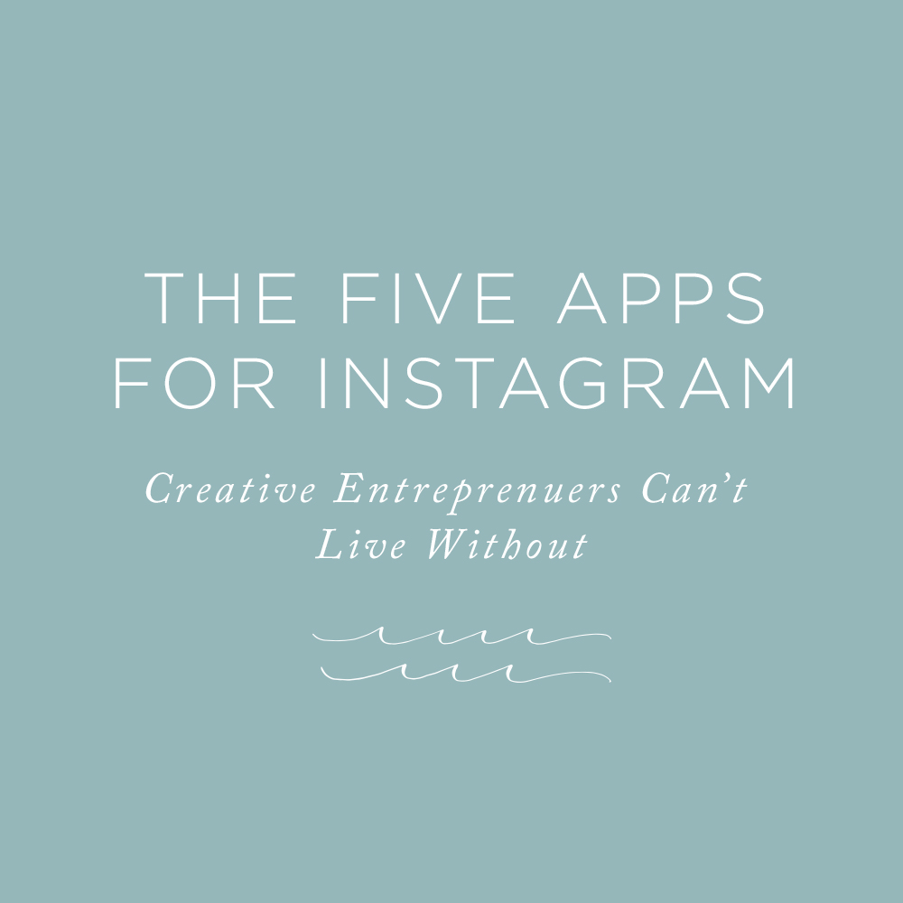Five Simple Apps to Boost your Instagram Strategy! | Abby Grace for the Rising Tide Society