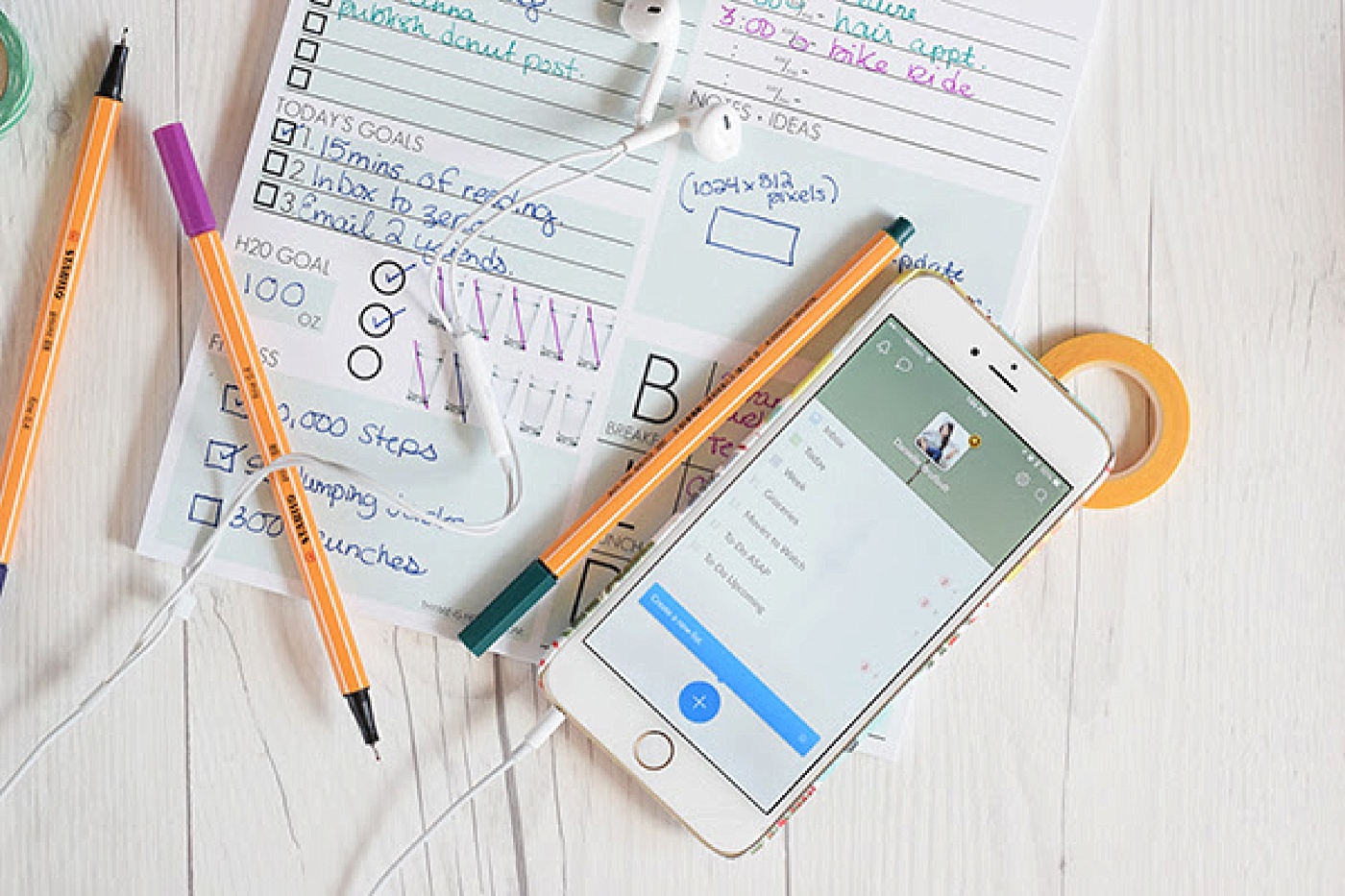 5-minute Productivity Ritual | via the Rising Tide Society