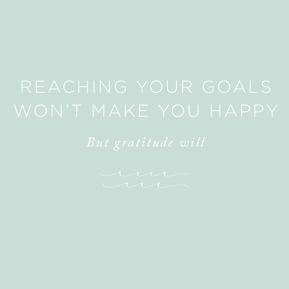 Reaching Your Goals Won't Make You Happy | via the Rising Tide Society