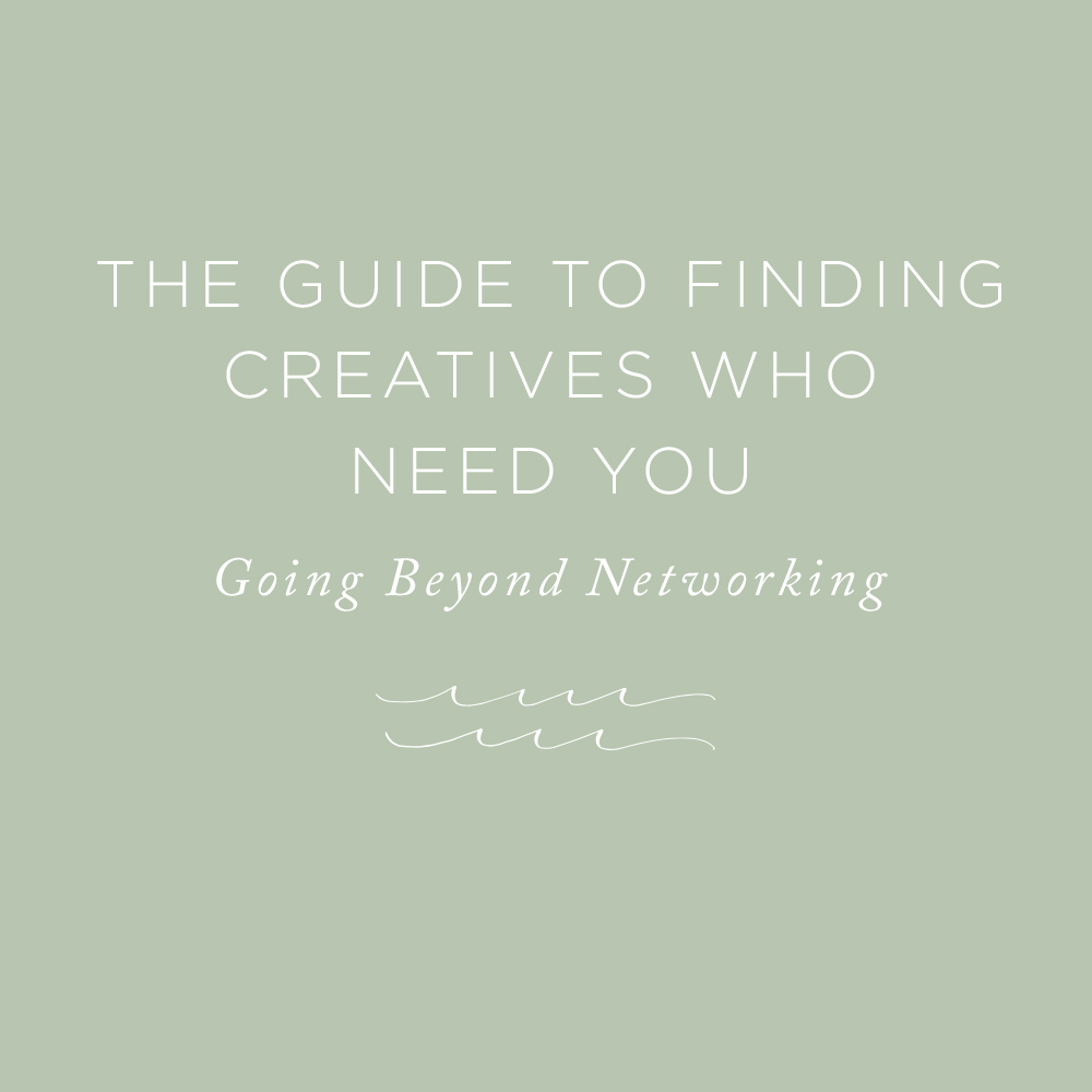 Finding Creatives Who Need You | via the Rising Tide Society