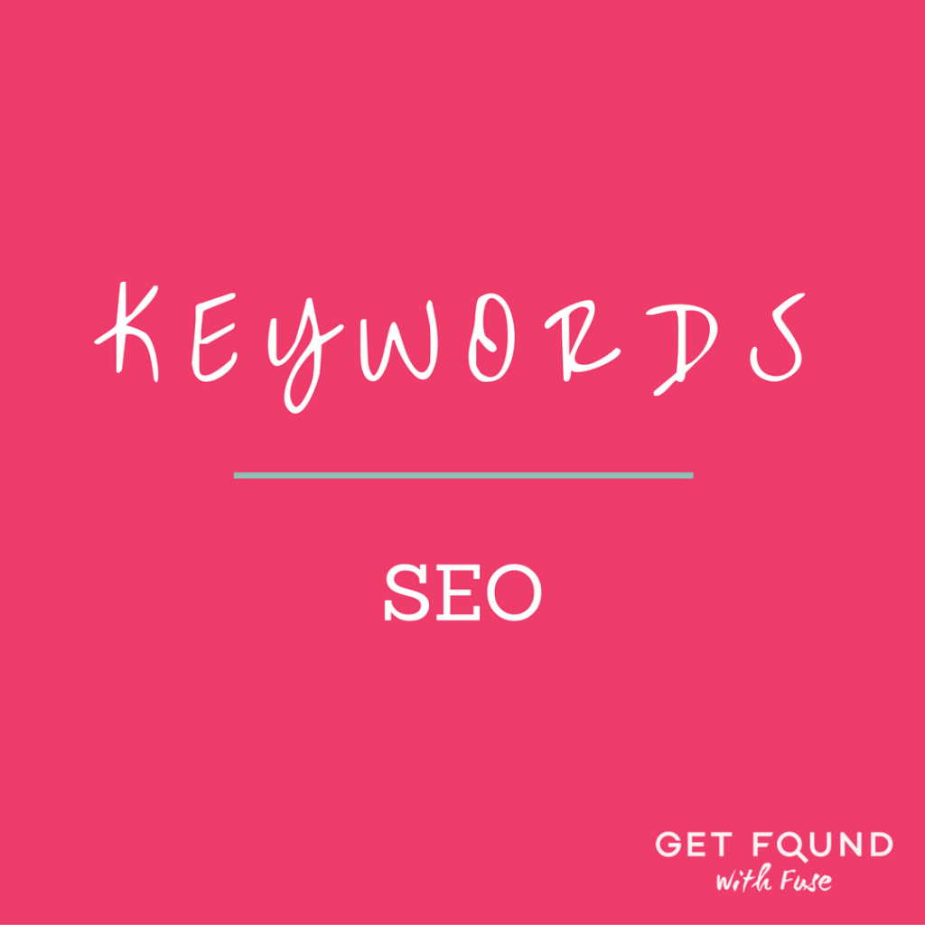 a pink square with the text