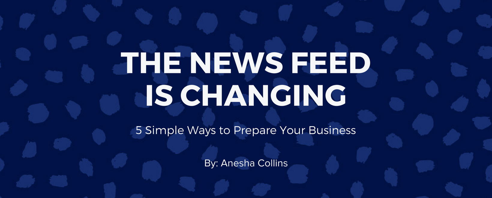 Facebook News Feed Changes - How to Prepare your Small Business Marketing Strategy