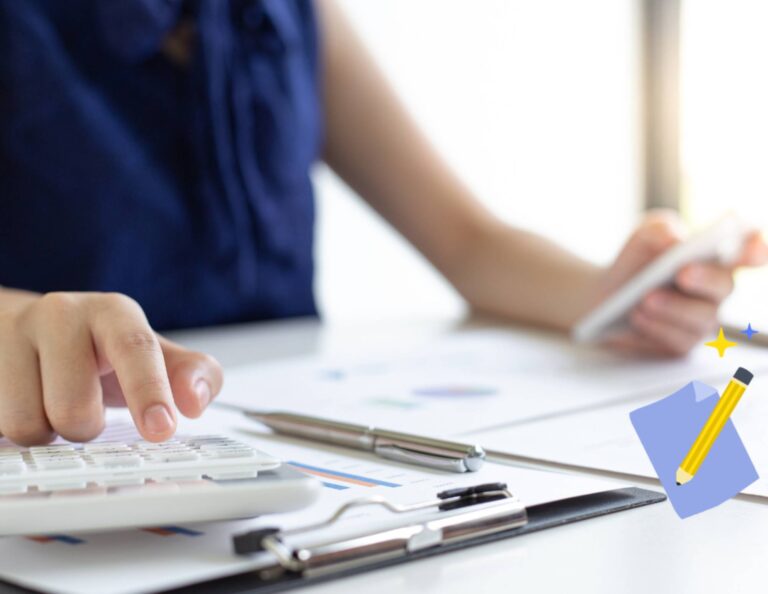 business owner completing tax filing
