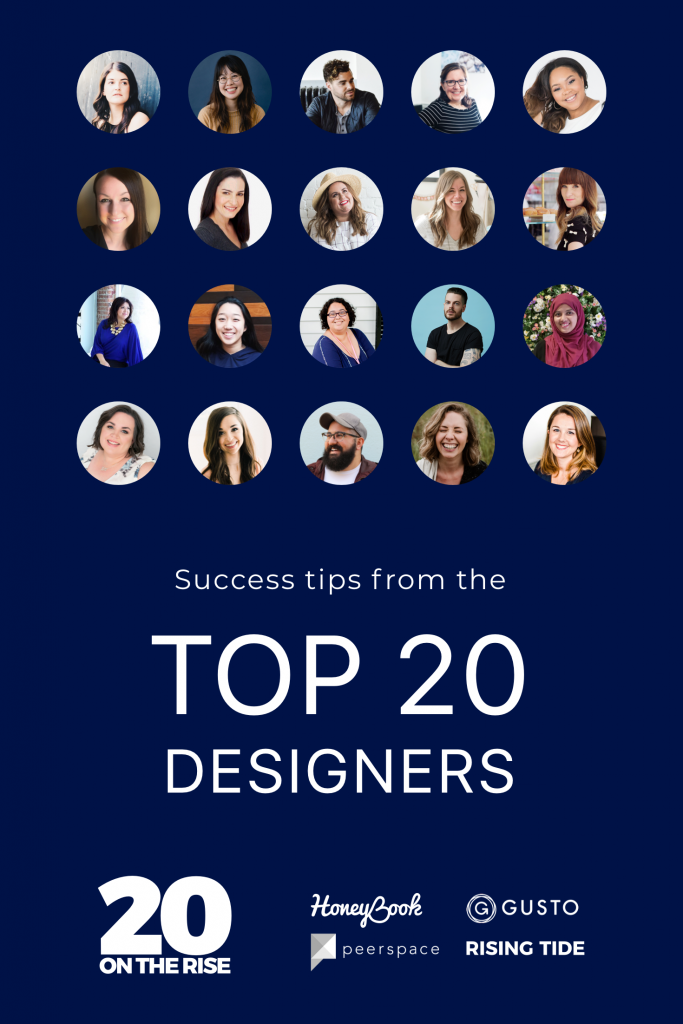 HoneyBook blog: The Top 20 Designers of 2018 Share Their Secrets to Success