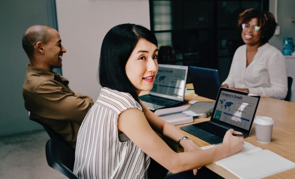 website designer learning how to avoid business mistakes on the company website