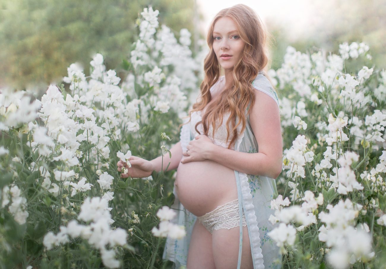 maternity photo by Tiffany Burke Photography