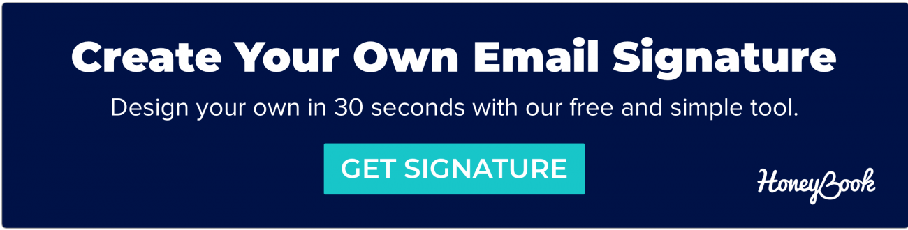 Design your own email signature for free
