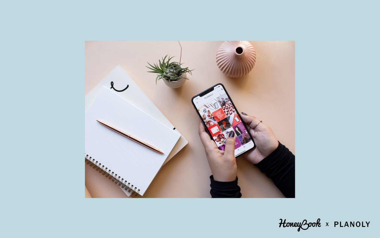 HoneyBook x Planoly - how to beat the instagram algorithm