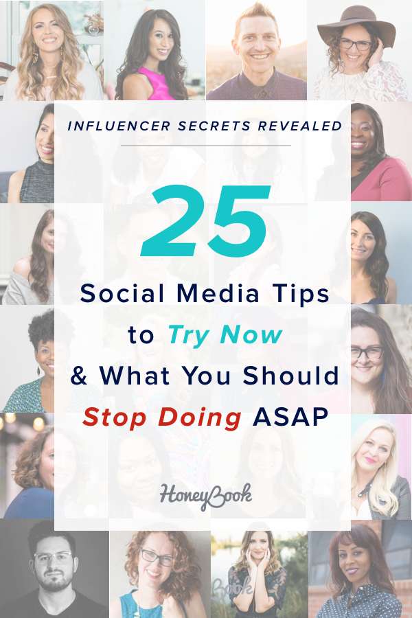 25 social media tips to try now