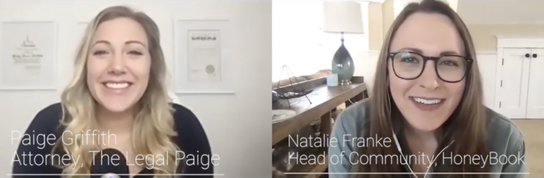 Natalie Franke and The Legal Paige talk about what Force Majeure means for your business
