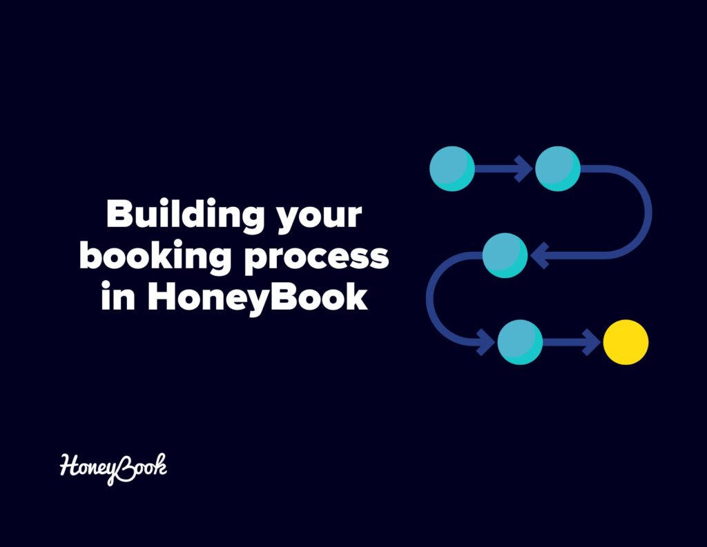 Building your booking process in HoneyBook