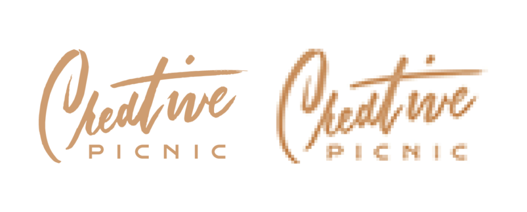 Example of vector and png logos