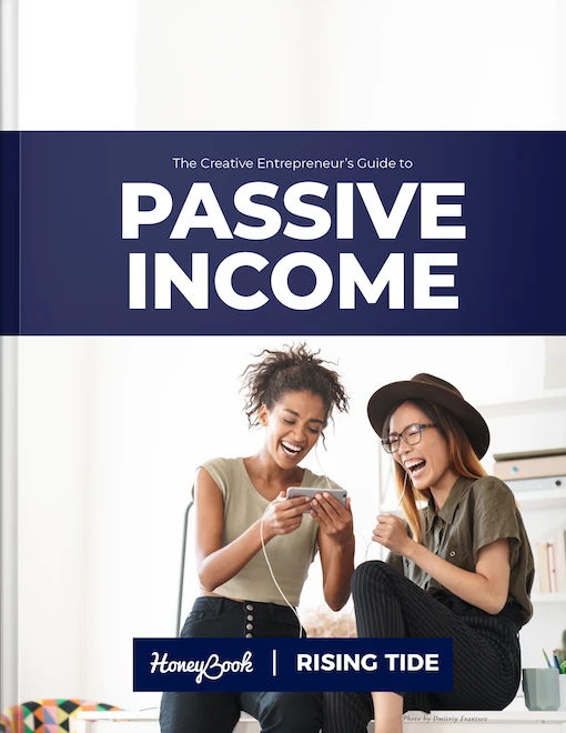 passive income monthly business guide cover photo