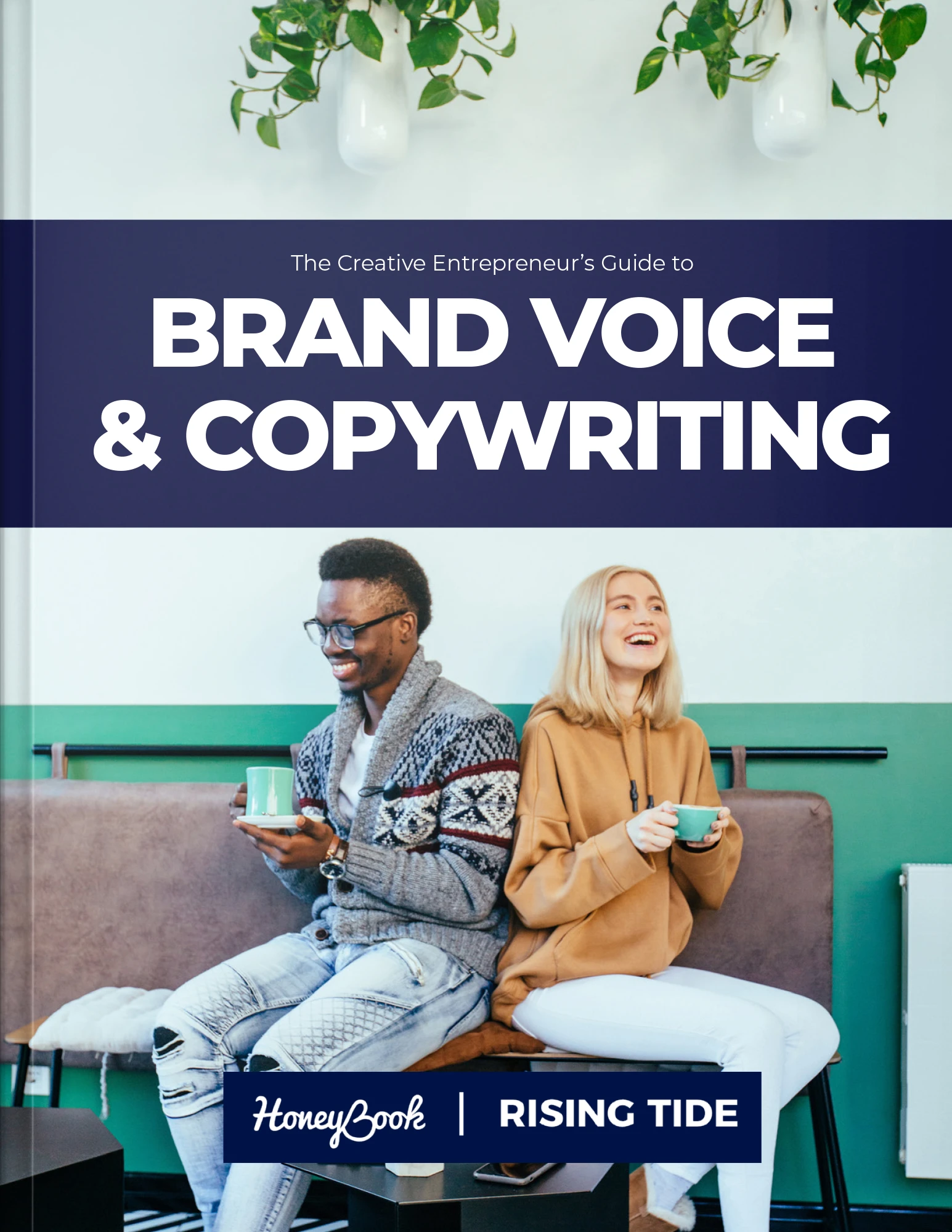 Brand Voice & Copywriting monthly business guide cover photo