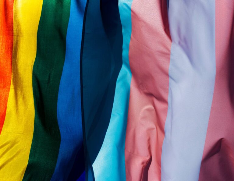 Pride flag for celebrating Pride Month