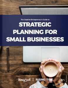 Strategic Planning for Small Businesses monthly business guide cover photo