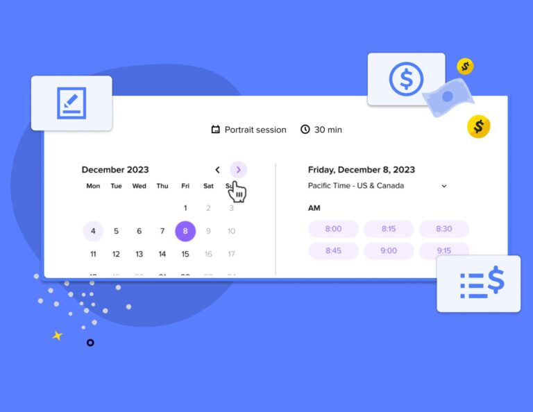 HoneyBook scheduler