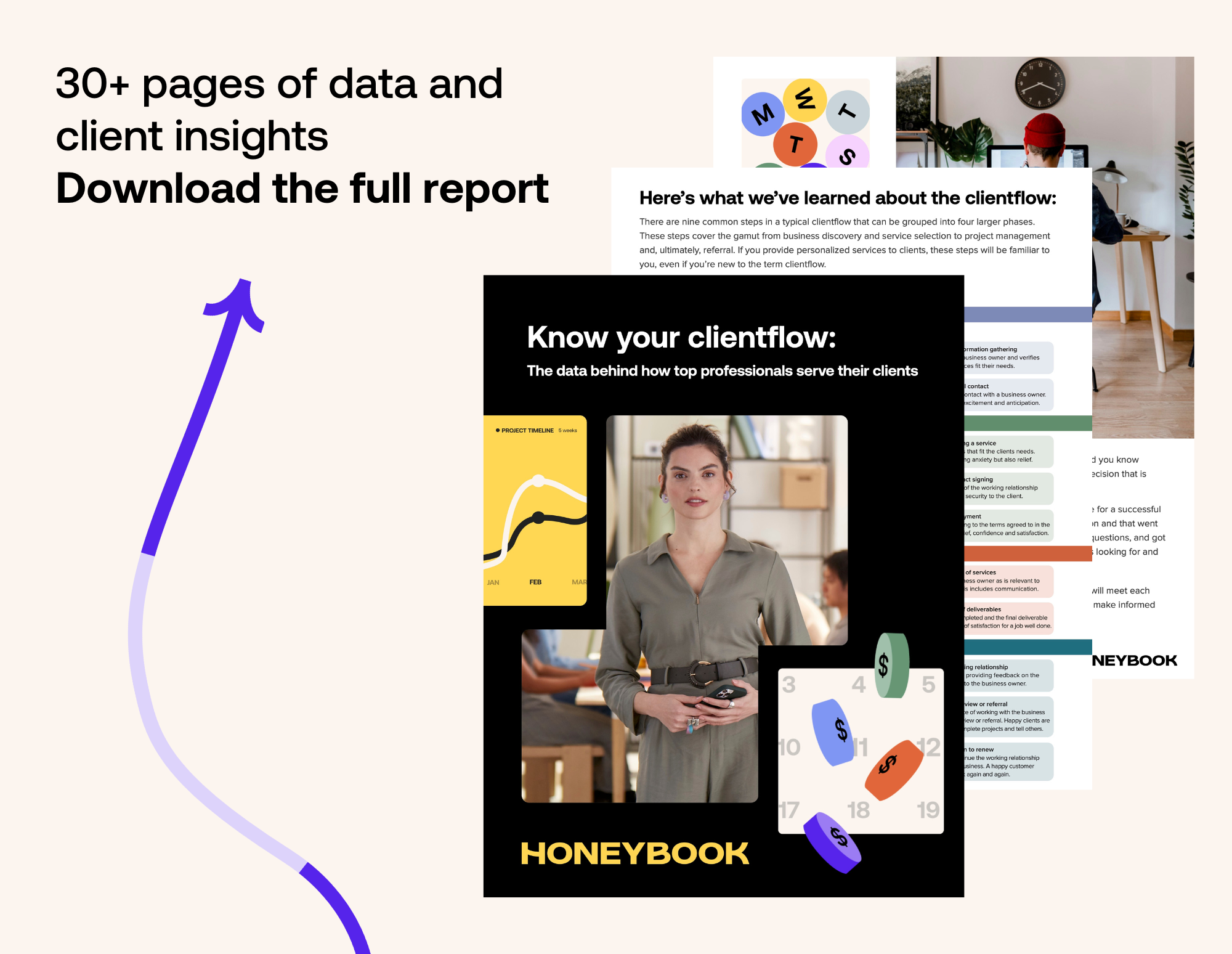 A preview of the know your clientflow workbook.