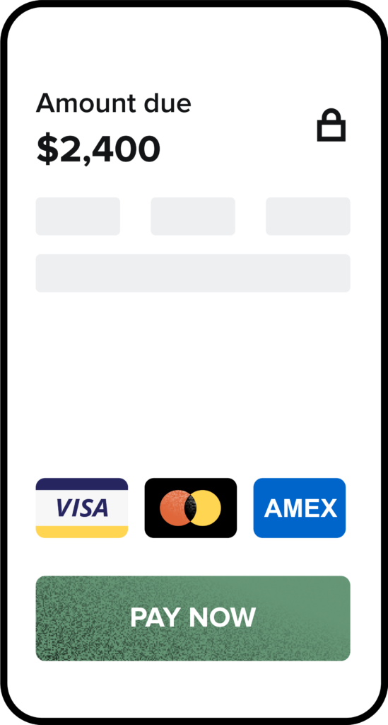 HoneyBook mobile payment processing