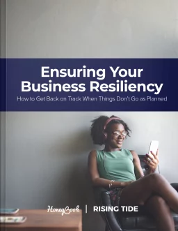 Business Planning for Resiliency monthly business guide cover photo