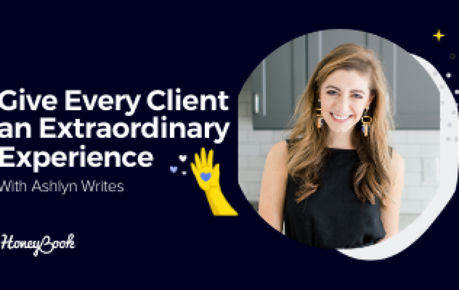 A headshot of a smiling woman next to the text 