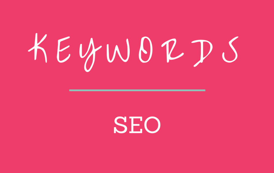 a pink square with the text 