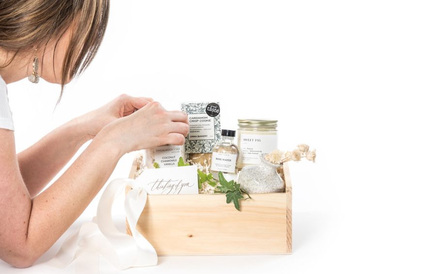 marigold & grey product box