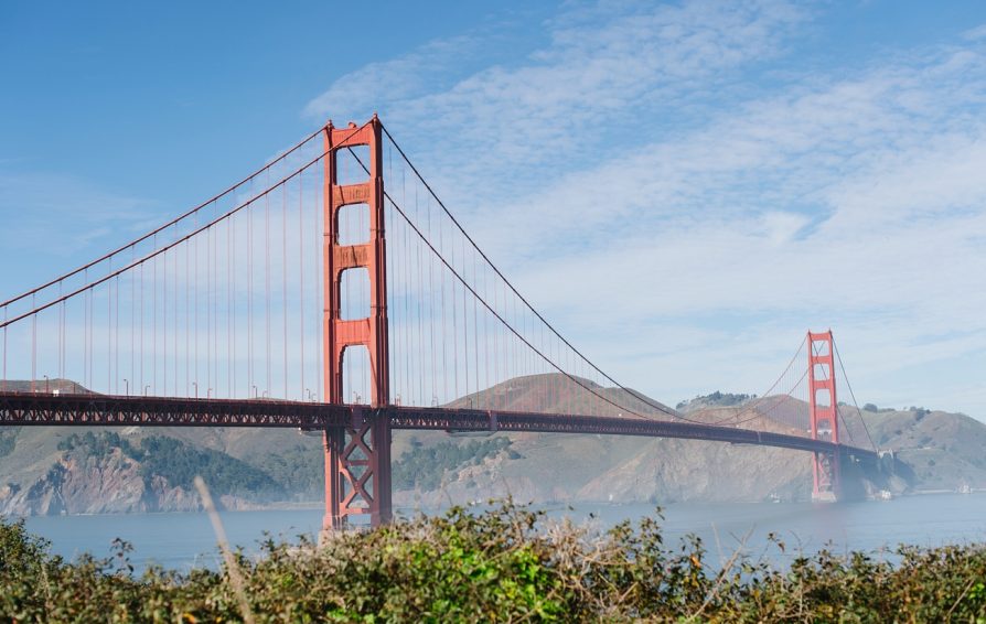 the golden gate bridge, located in one of the newest cities for a tuesdaystogether group, san francisco california