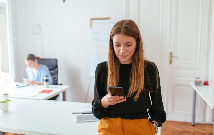 Young People At Work