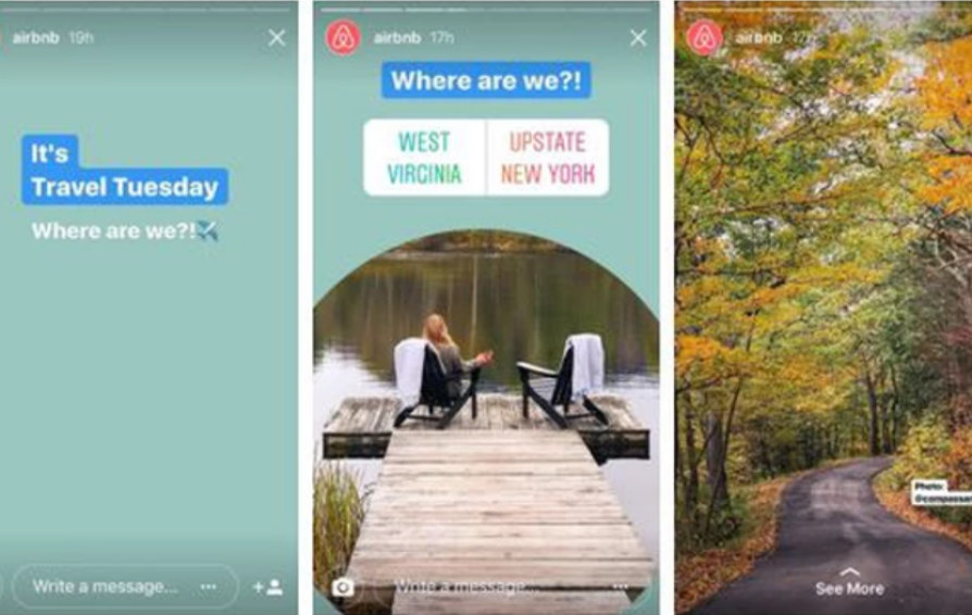 instagram story samples