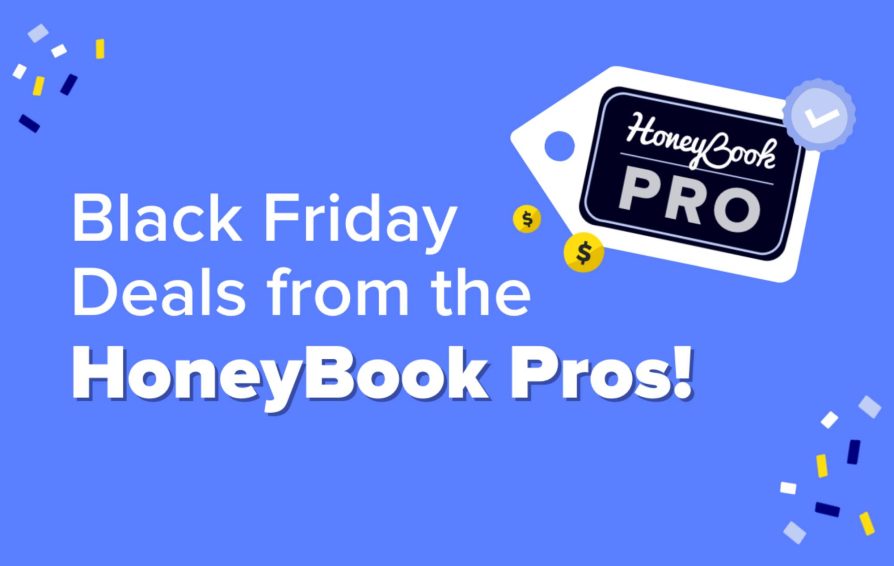 Black Friday Deals from the HoneyBook Pros