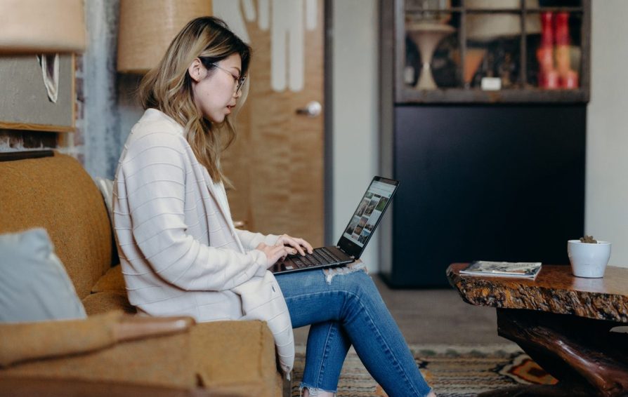 woman reading about billing guide