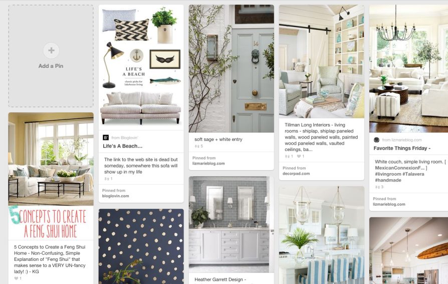 brand aesthetic mood board