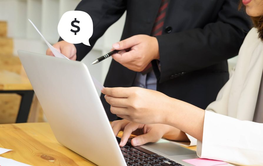 Independent business owners discussing pricing models