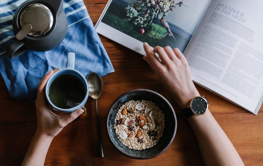 overwhelm with self care routine