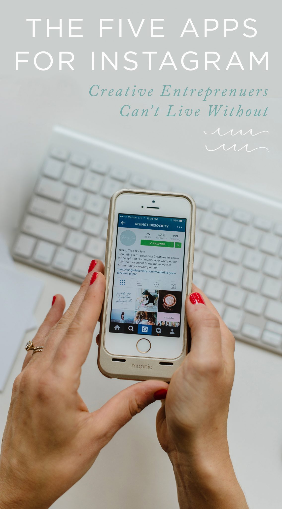 Five Simple Apps to Boost your Instagram Strategy! | Abby Grace for the Rising Tide Society