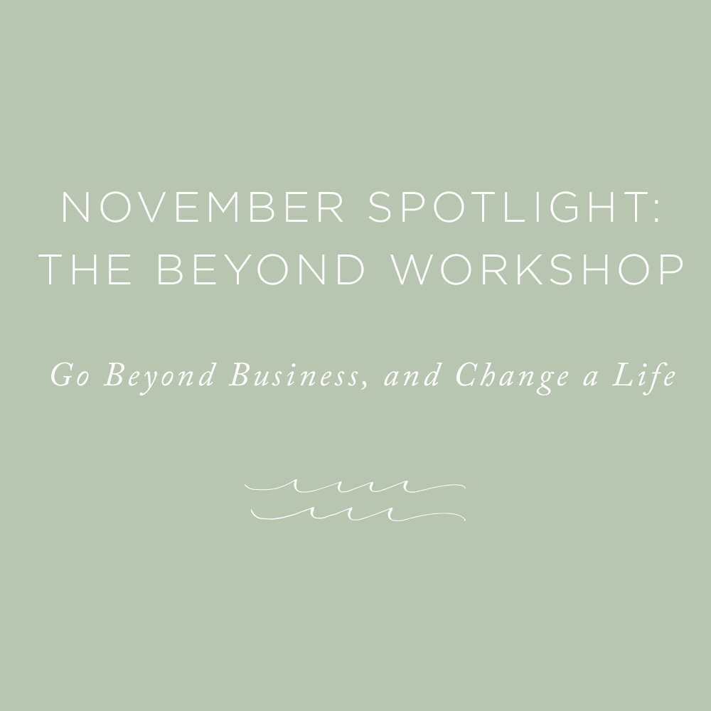 The Beyond Workshop | via the Rising Tide Society