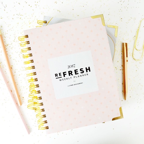 The Refresh Weekly Planner is a favorite paper planner for creative entrepreneurs.
