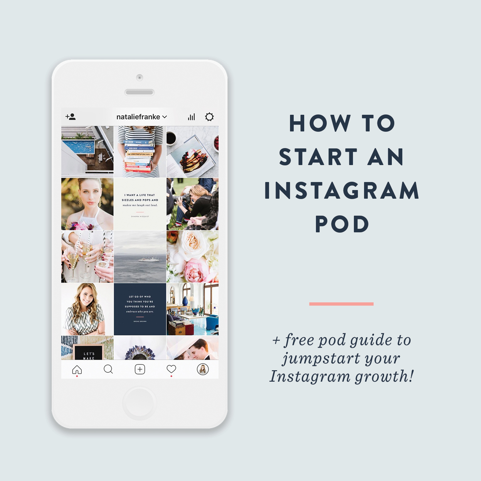 How to Start an Instagram Pod Natalie Franke Rising Tide Society