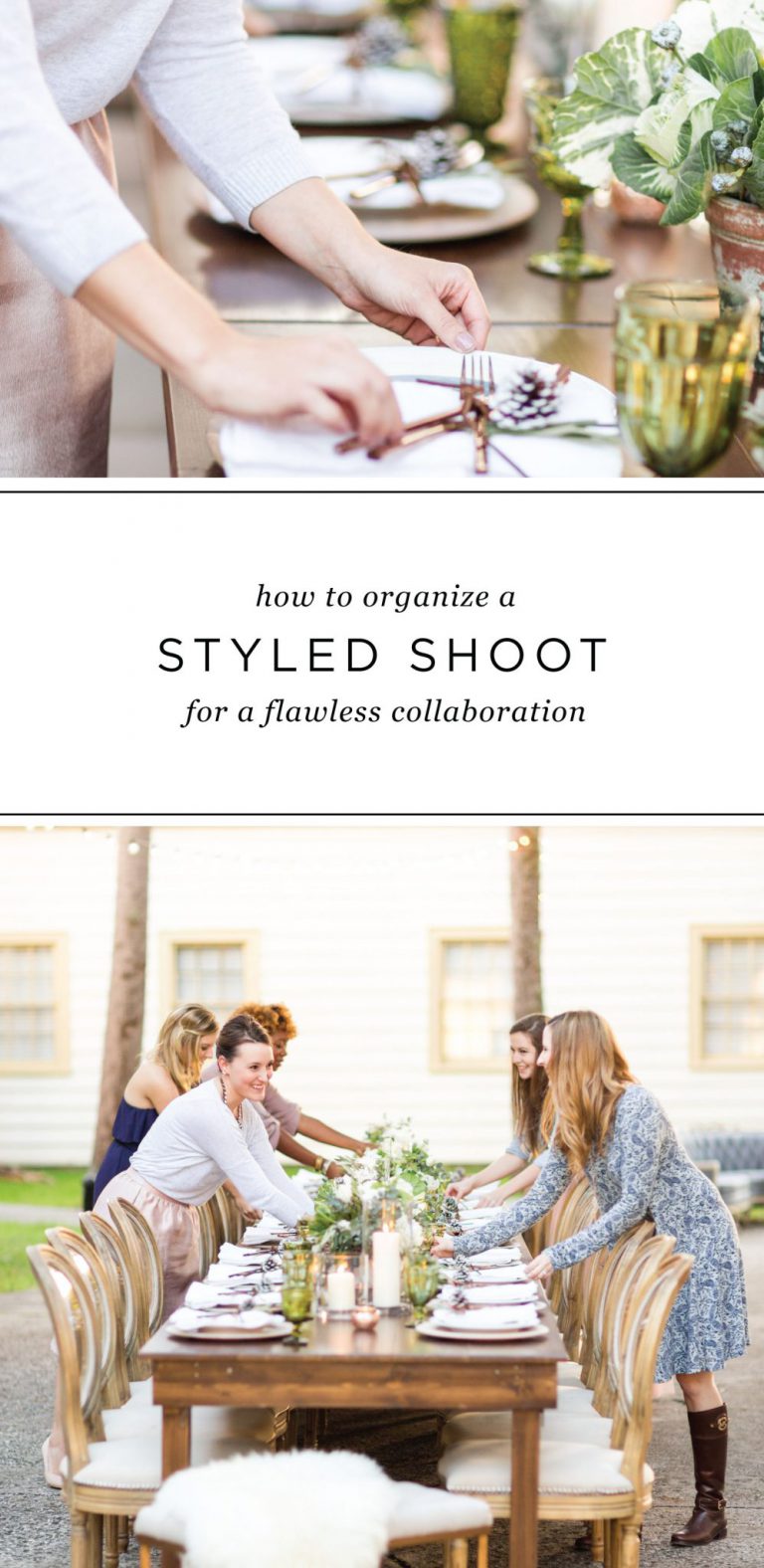 How to Organize a Seamless and Beautiful Styled Shoot HoneyBook