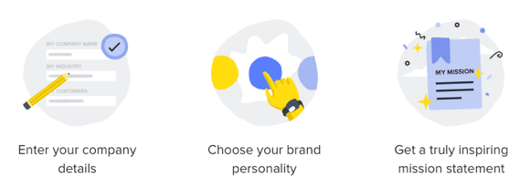 Try our free mission statement generator