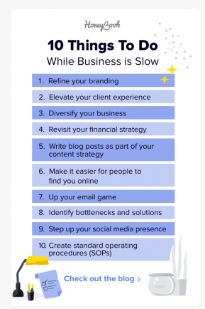 slow business what to do