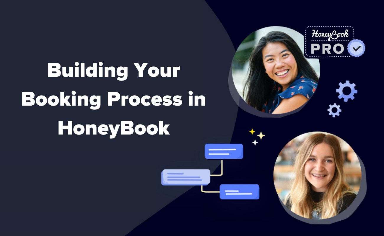 Building your booking process in HoneyBook
