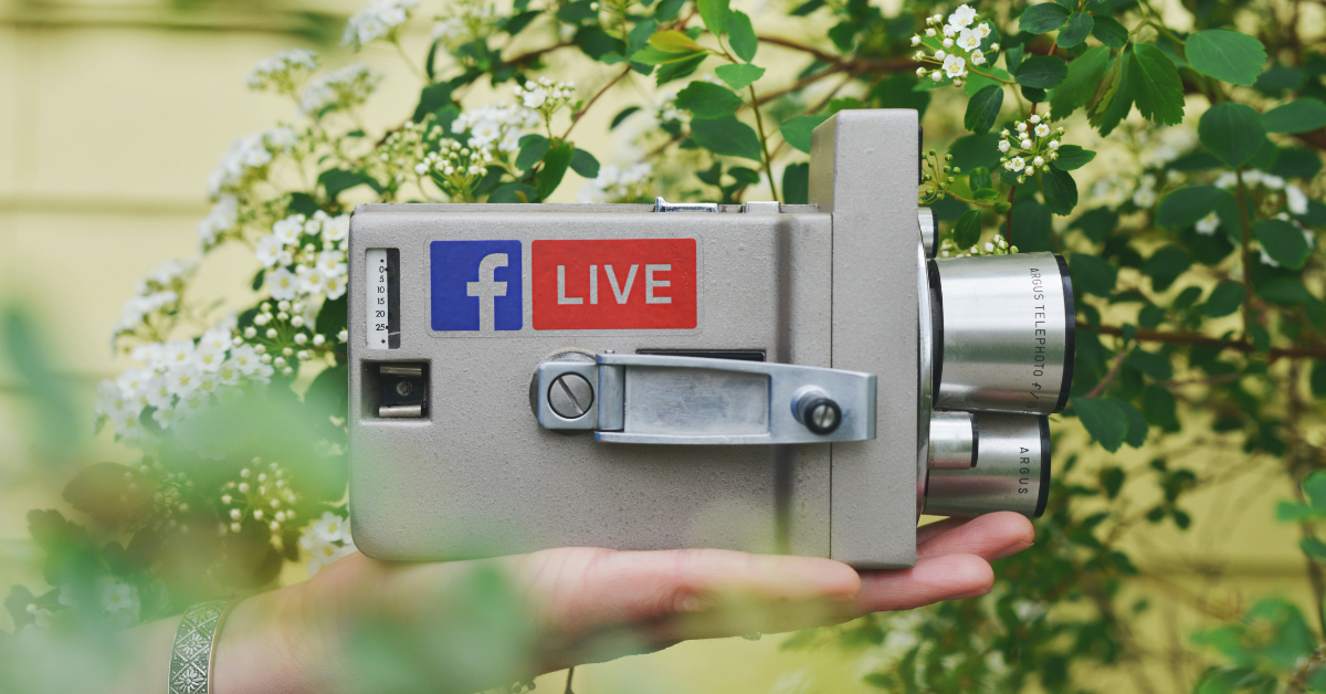 Facebook live stream camera