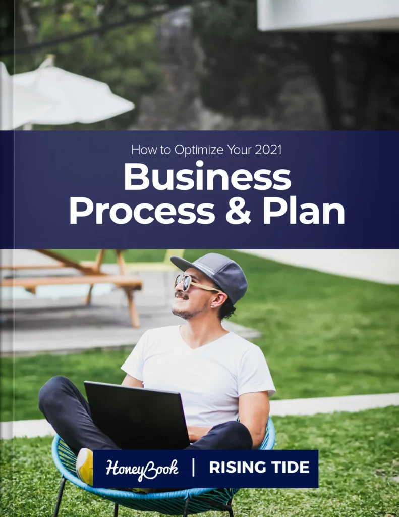 Business Process & Plan monthly business guide cover