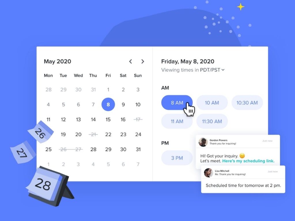 HoneyBook scheduling updates