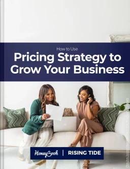 pricing strategy to grow your business monthly guide cover photo